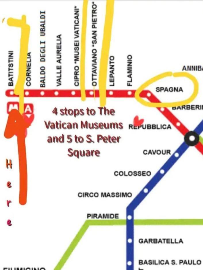 Urban Welcome Metro Battistini Rome Exterior photo